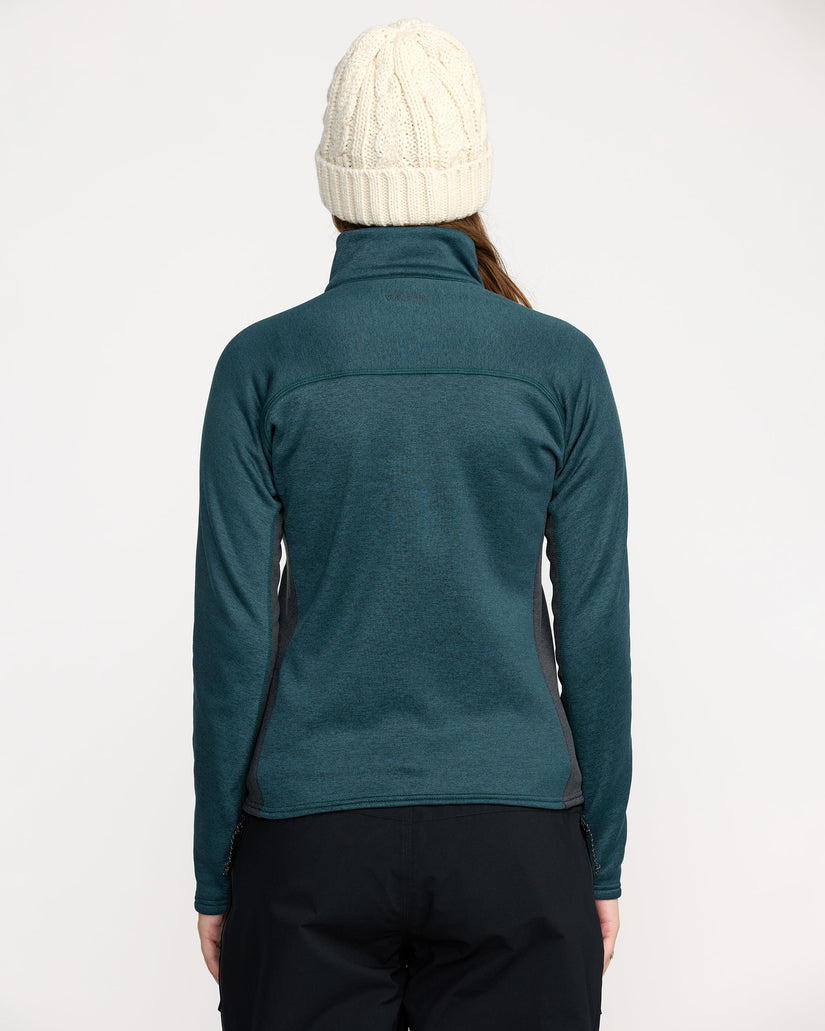 Sudadera polar con cremallera Frostbyte - Atlantic Deep