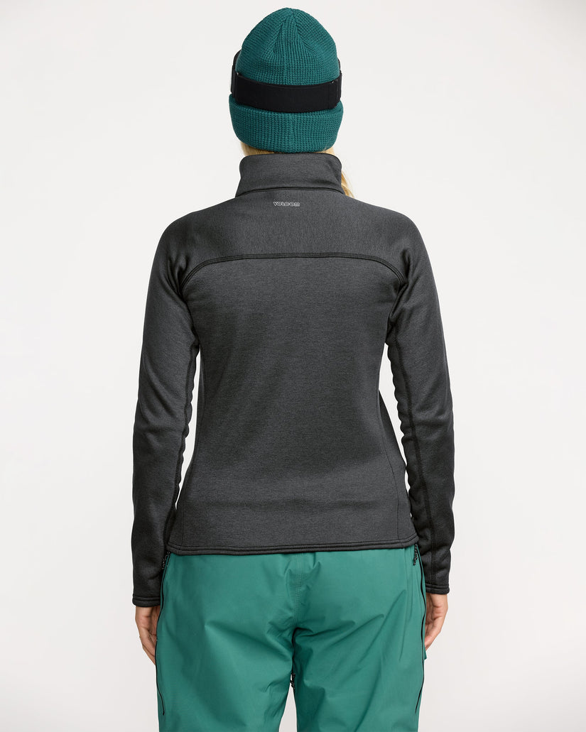 Sudadera polar con cremallera Frostbyte - Black