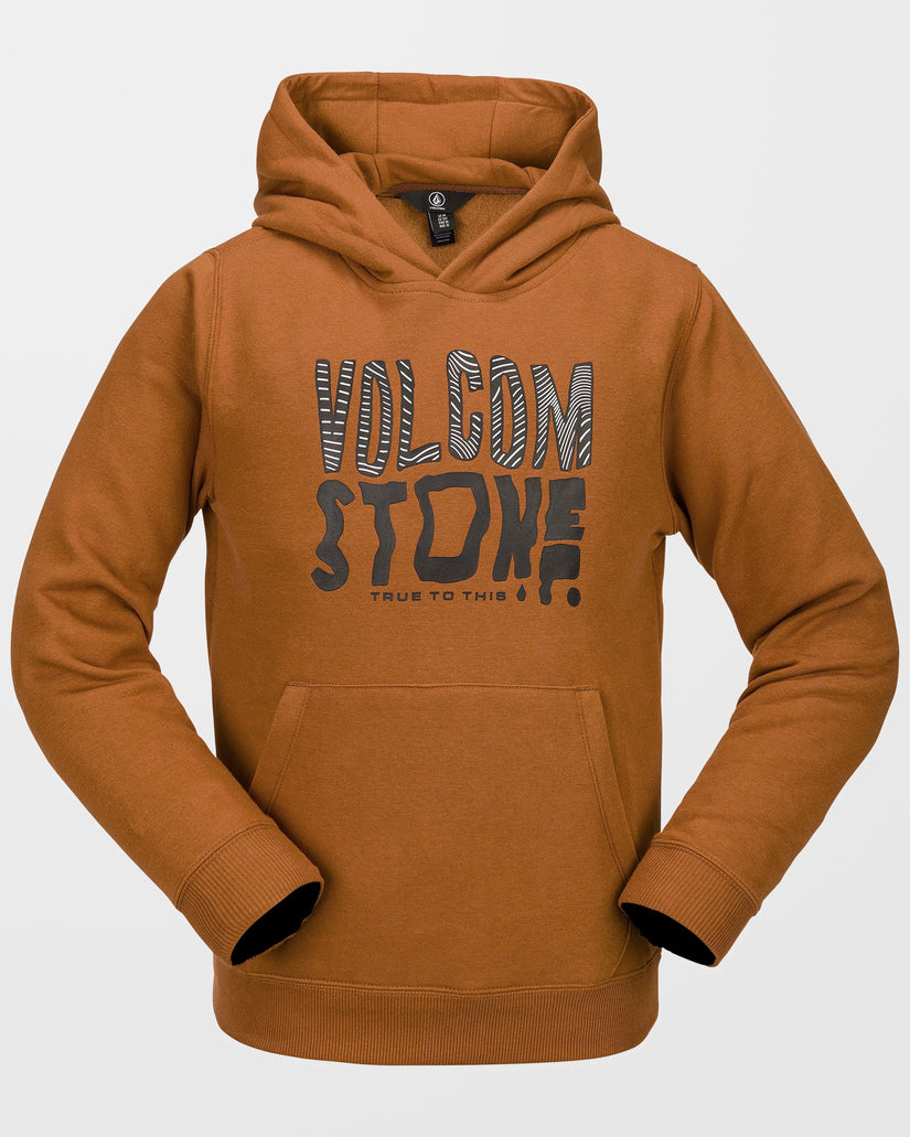 Sudadera de felpa con capucha Youth Essential - Caramel - (NIÑOS)