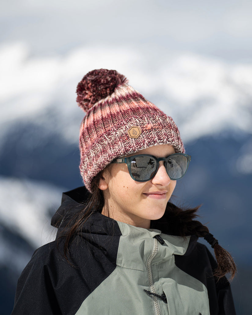 Gorro V.Co Lyra Bobble - Burgundy