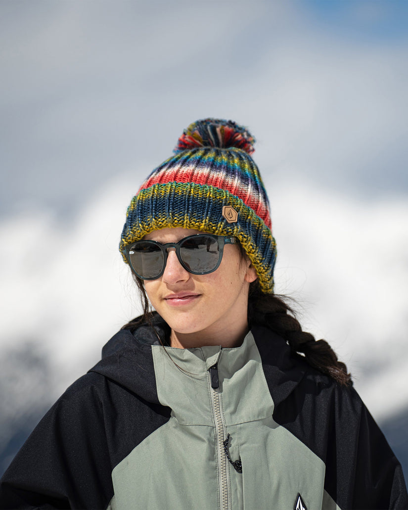 Gorro V.Co Lyra Bobble- Lichen Green