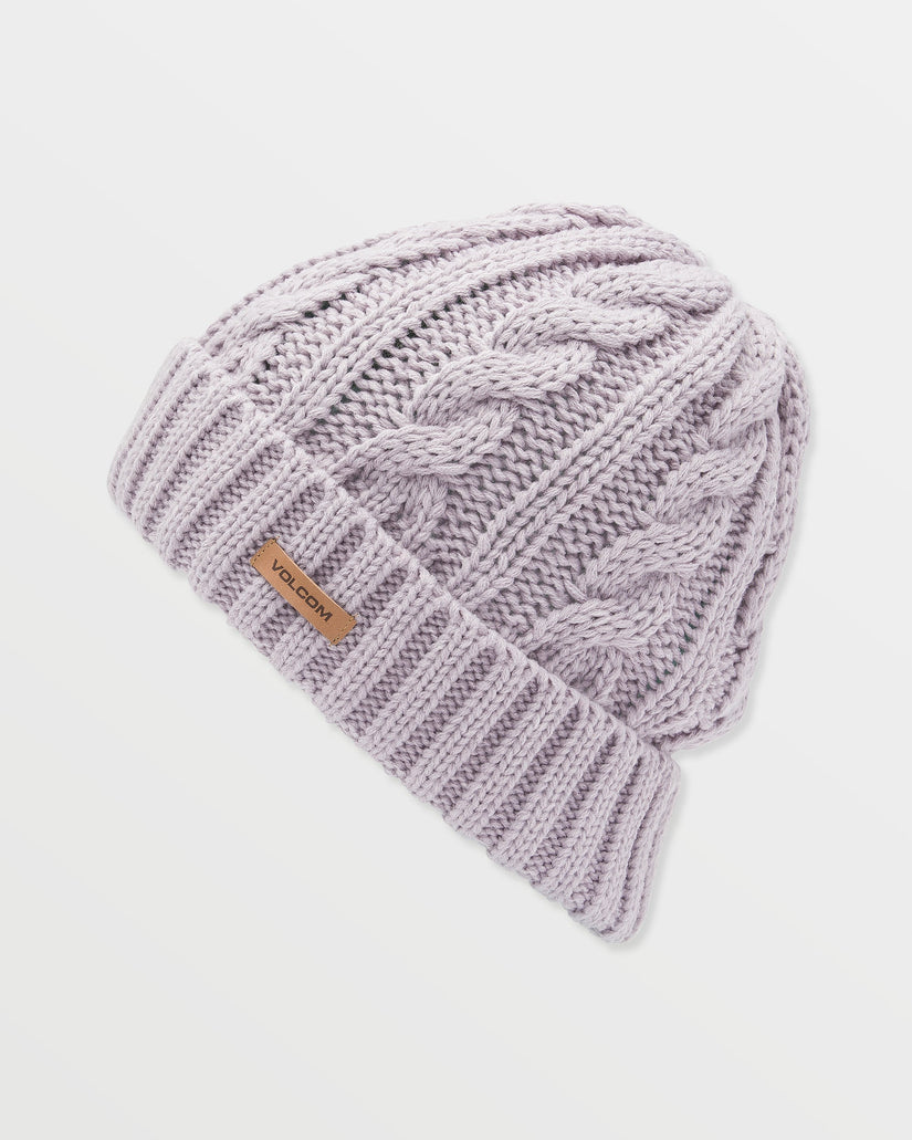 Gorro Stone Knit - Lavender Aura