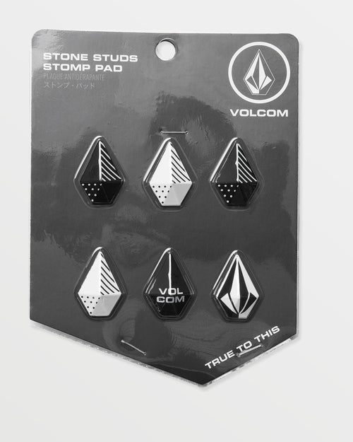 Almohadilla de snowboard Stone Studs Stomp - Black White