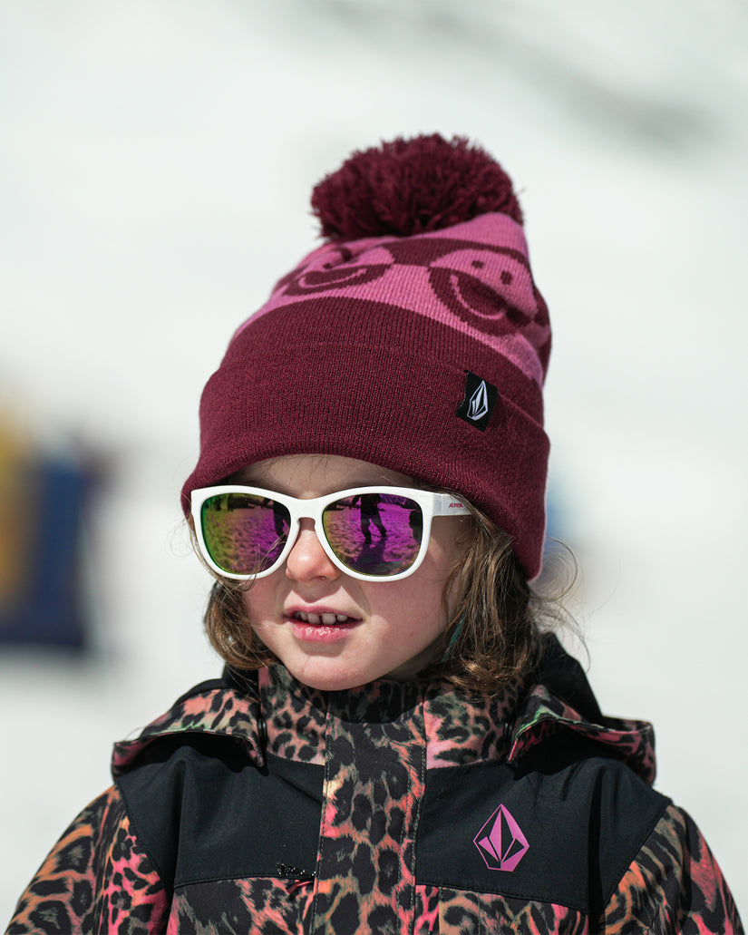 Gorro Camoblast Bobble - Burgundy - (NIÑOS)
