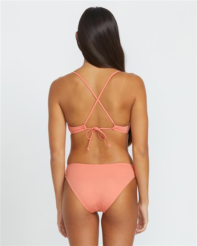 Top de bikini con tirantes halter Simply Seamless X - SUNSET