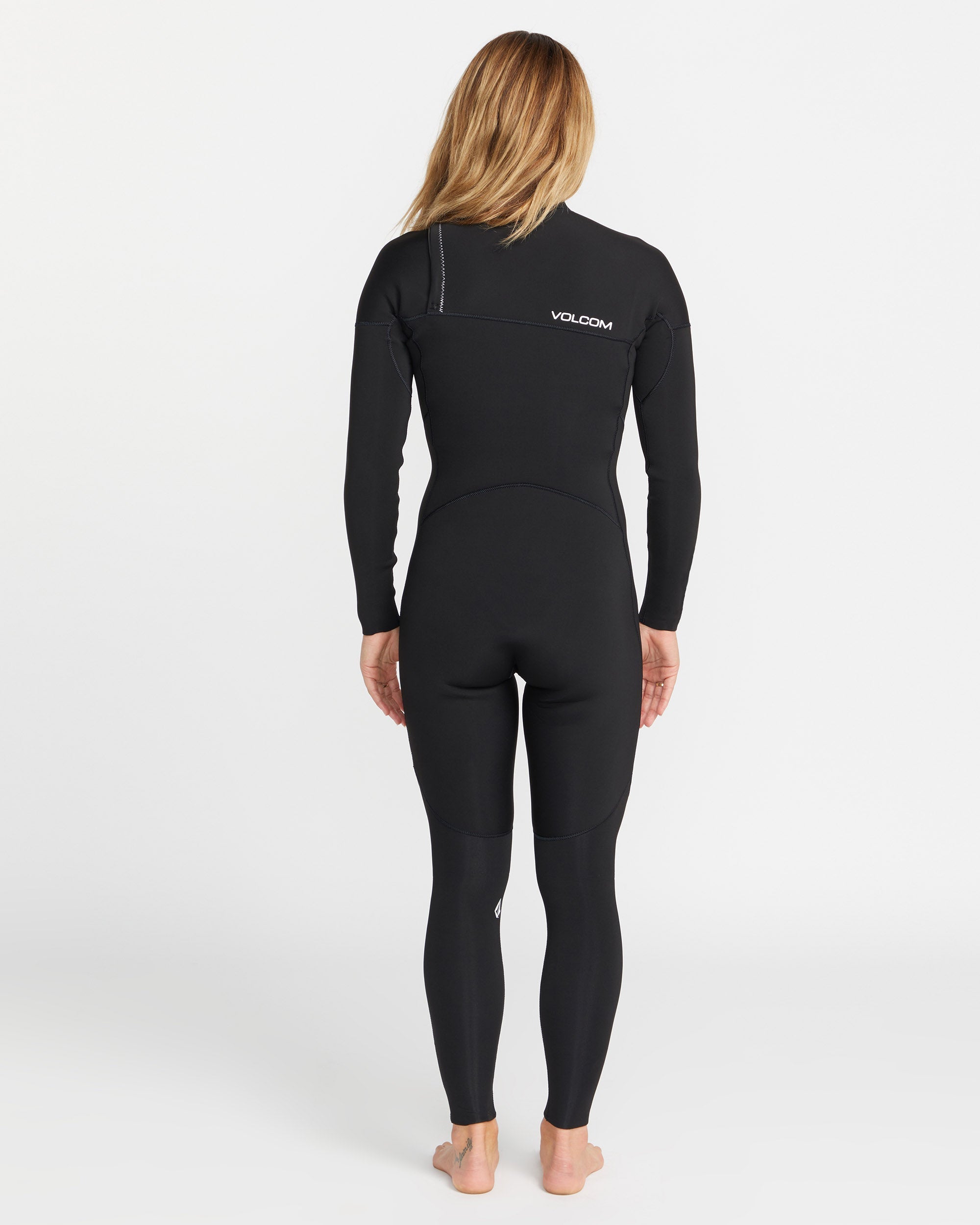 Traje de neopreno con cremallera en el pecho 3/2Mm - BLACK - Mujer