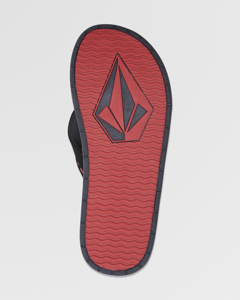 Sandalias Jack Robinson - BLACK RED