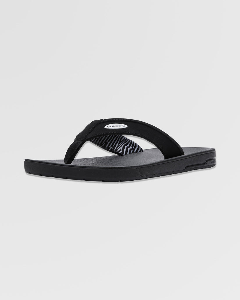 Sandalias Jack Robinson - BLACK WHITE
