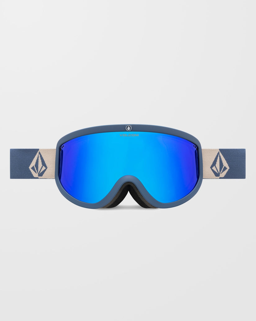 Gafas Footprints índigo Stone (+ lentes bonus amarillas) - Blue Chrome