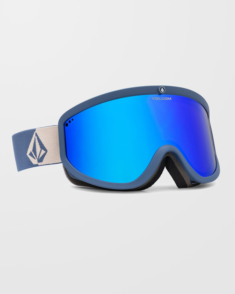 Gafas Footprints índigo Stone (+ lentes bonus amarillas) - Blue Chrome
