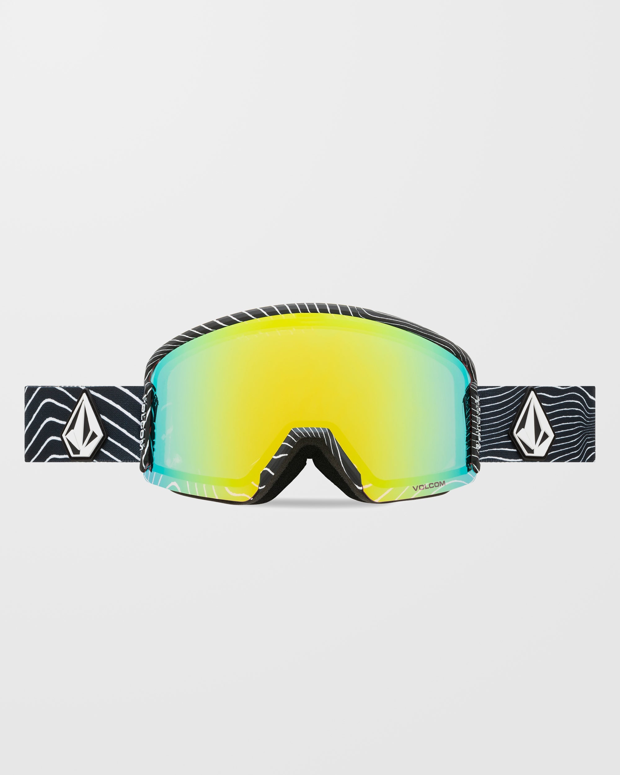 Volcom Garden 2 ゴーグルOP ART / GOLD CHROME Gafas Garden 2 Op Art (+ lentes bonus rosas) - Gold Chrome
