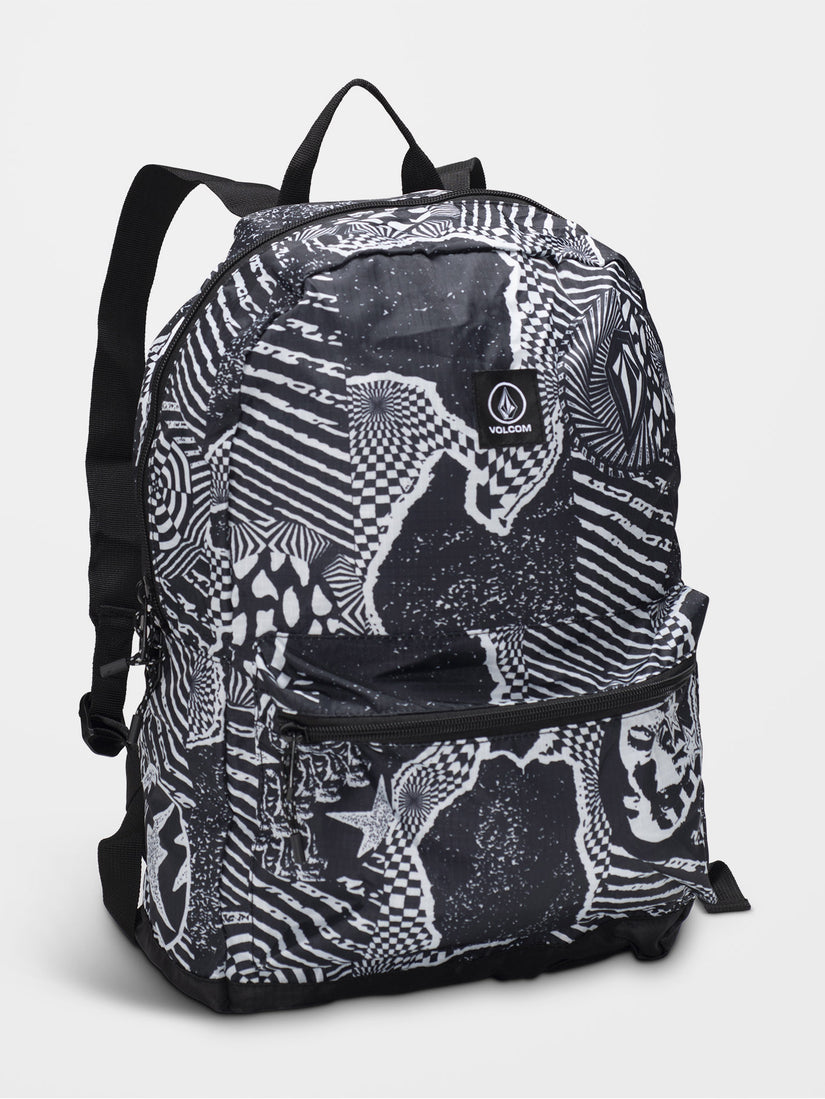 Mochila Packable - Black/White