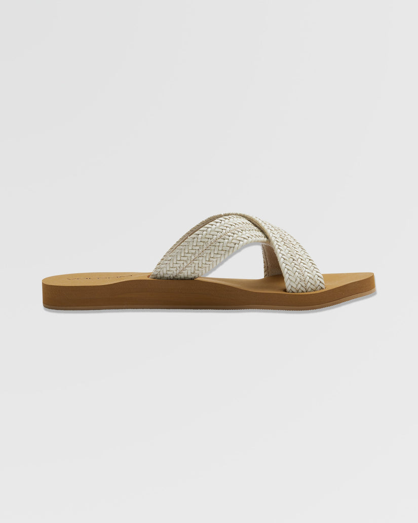 Sandalias Volcom Double Cross- CREAM