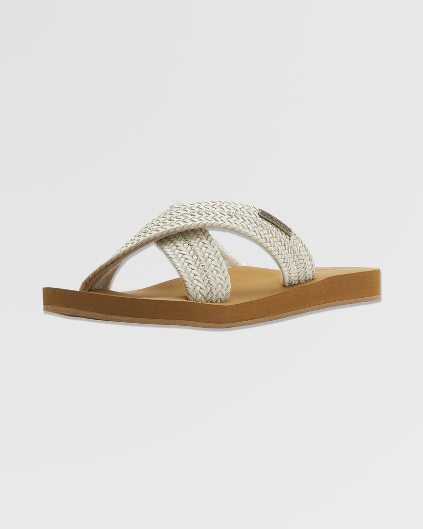 Sandalias Volcom Double Cross- CREAM