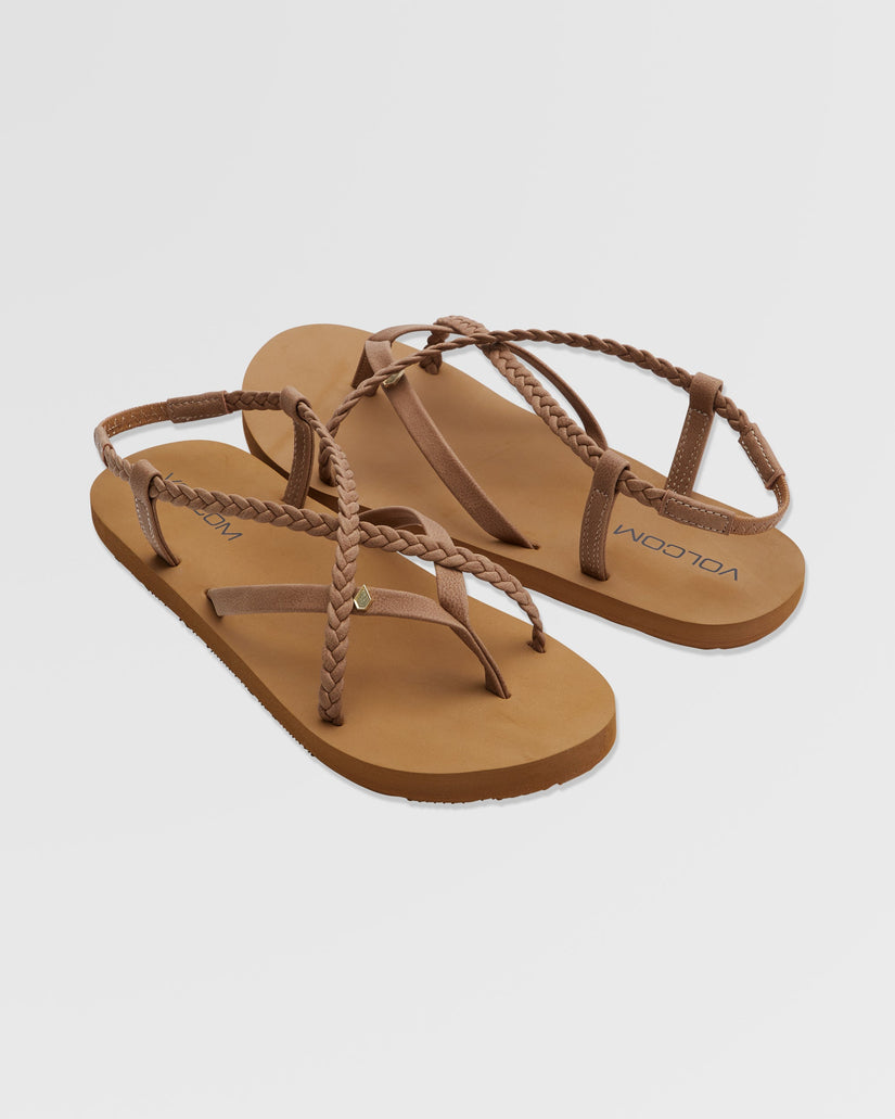 Sandalias Thriller - COGNAC