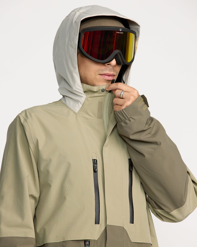 Chaqueta Rnge Stretch 30K - Moss Green