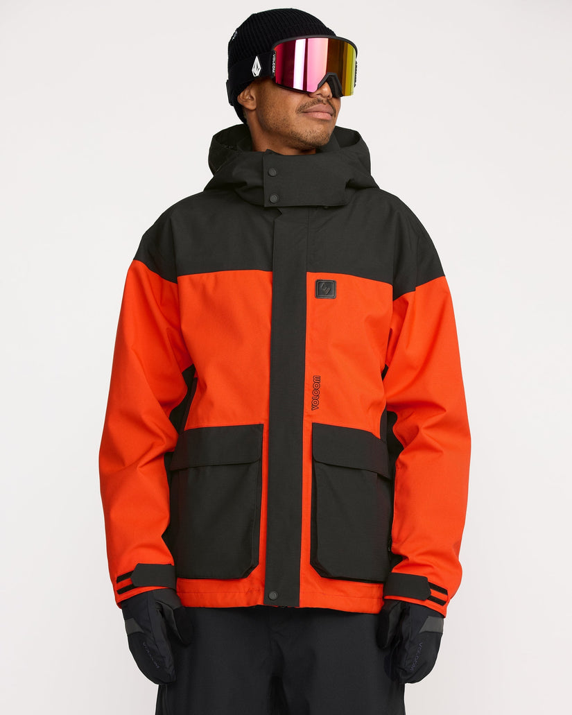 Chaqueta Kleveland - Orange Shock