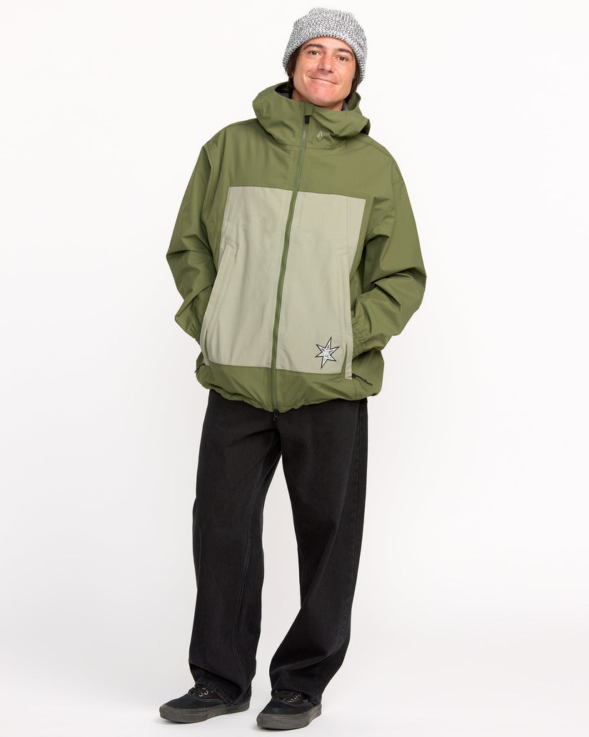 Chaqueta Arthur 3L - Dark Olive