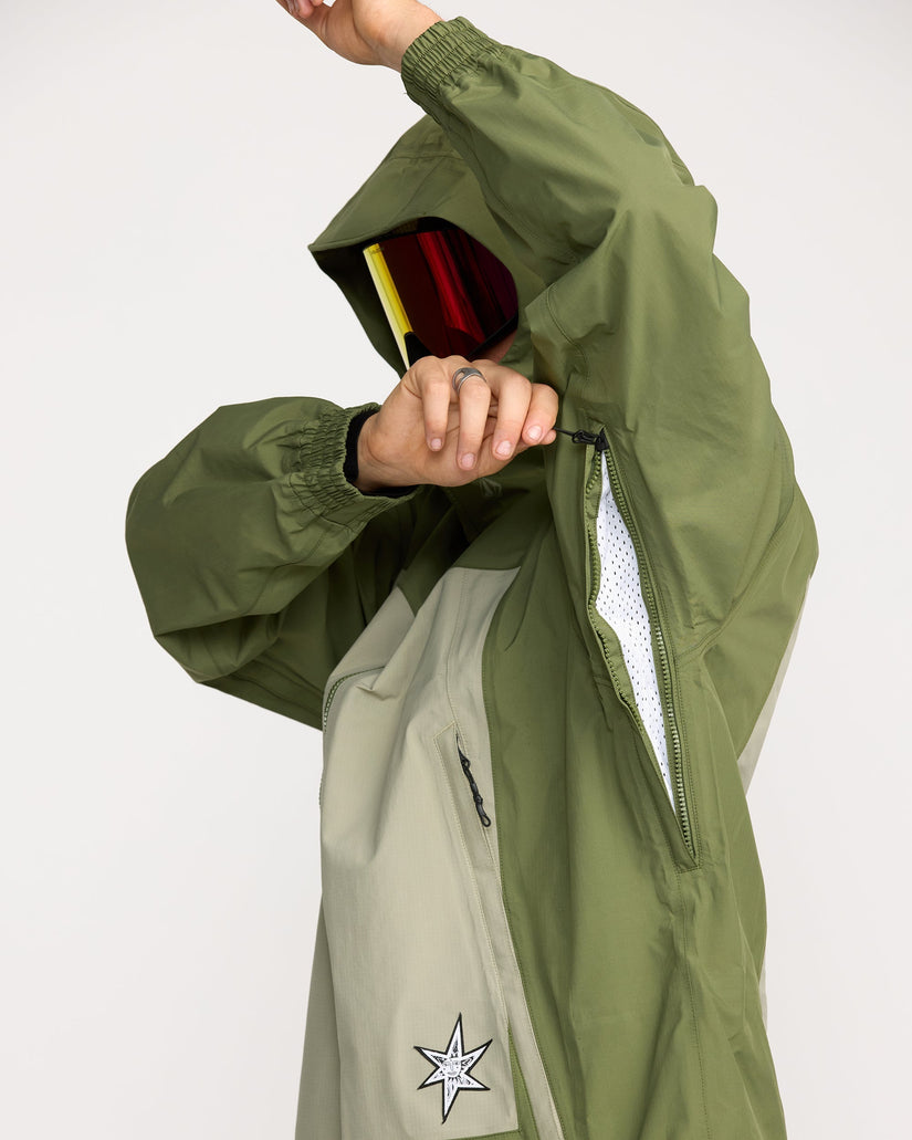 Chaqueta Arthur 3L - Dark Olive