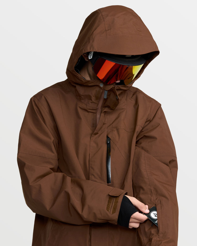 Chaqueta Gore-Tex Insulated L - Brown
