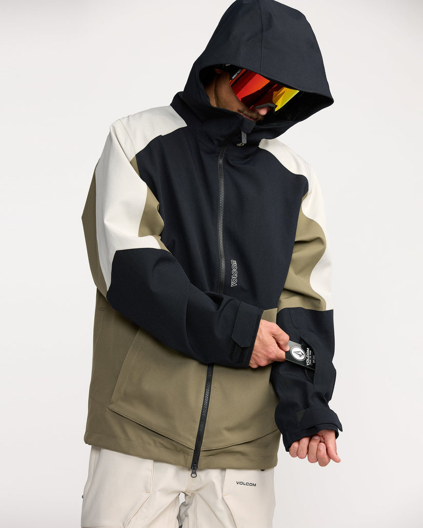 Chaqueta con cremallera Brighton - Military