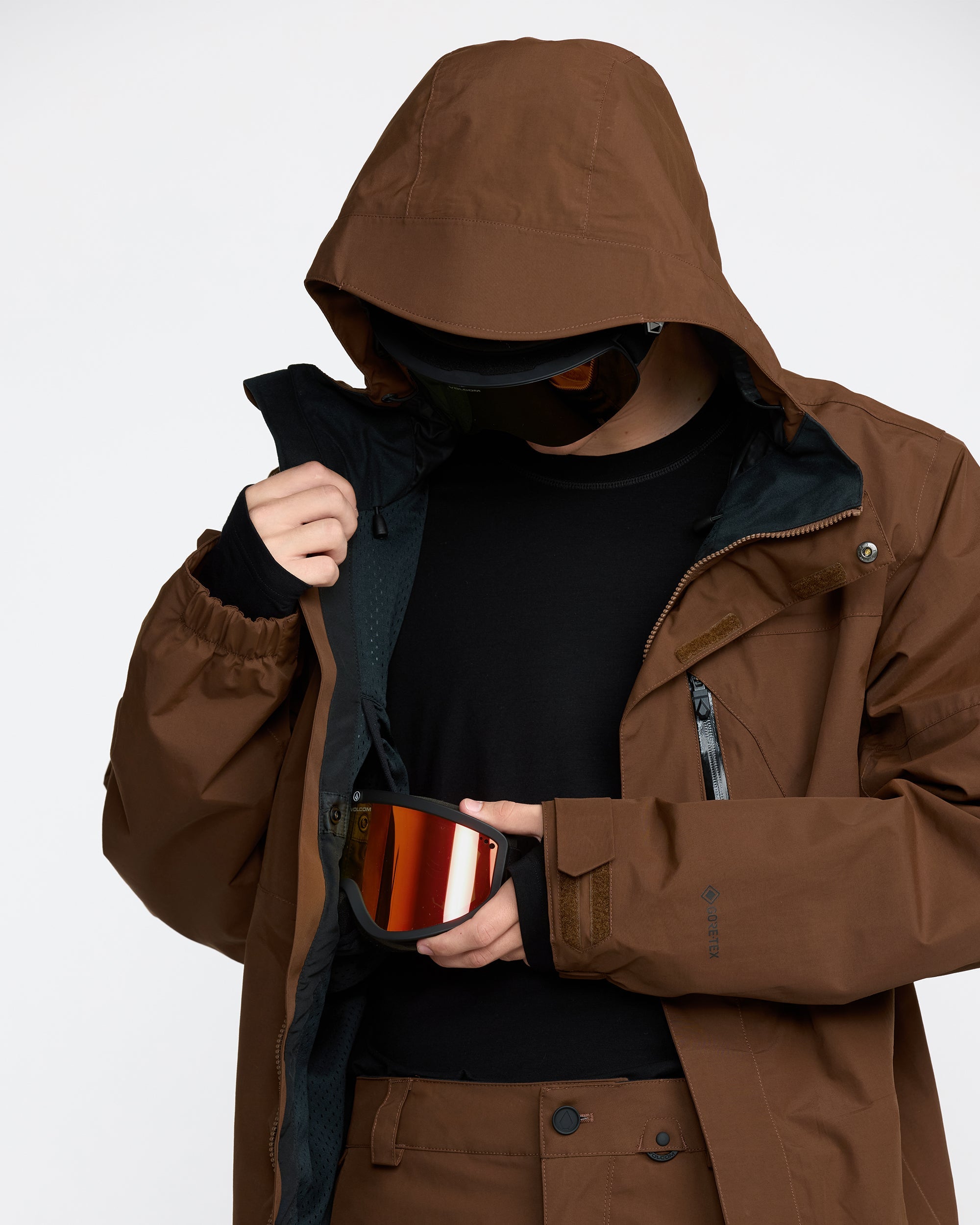 Chaqueta L Gore-Tex - Brown - Hombre - Volcom España