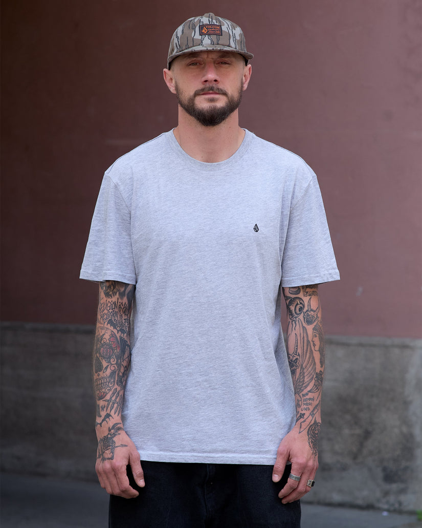 Camiseta Stone Blanks - Heather Grey
