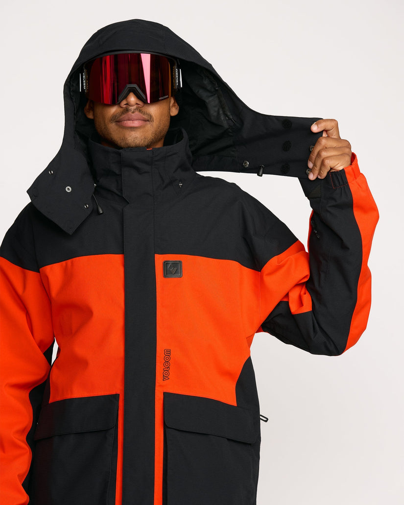 Chaqueta Kleveland - Orange Shock