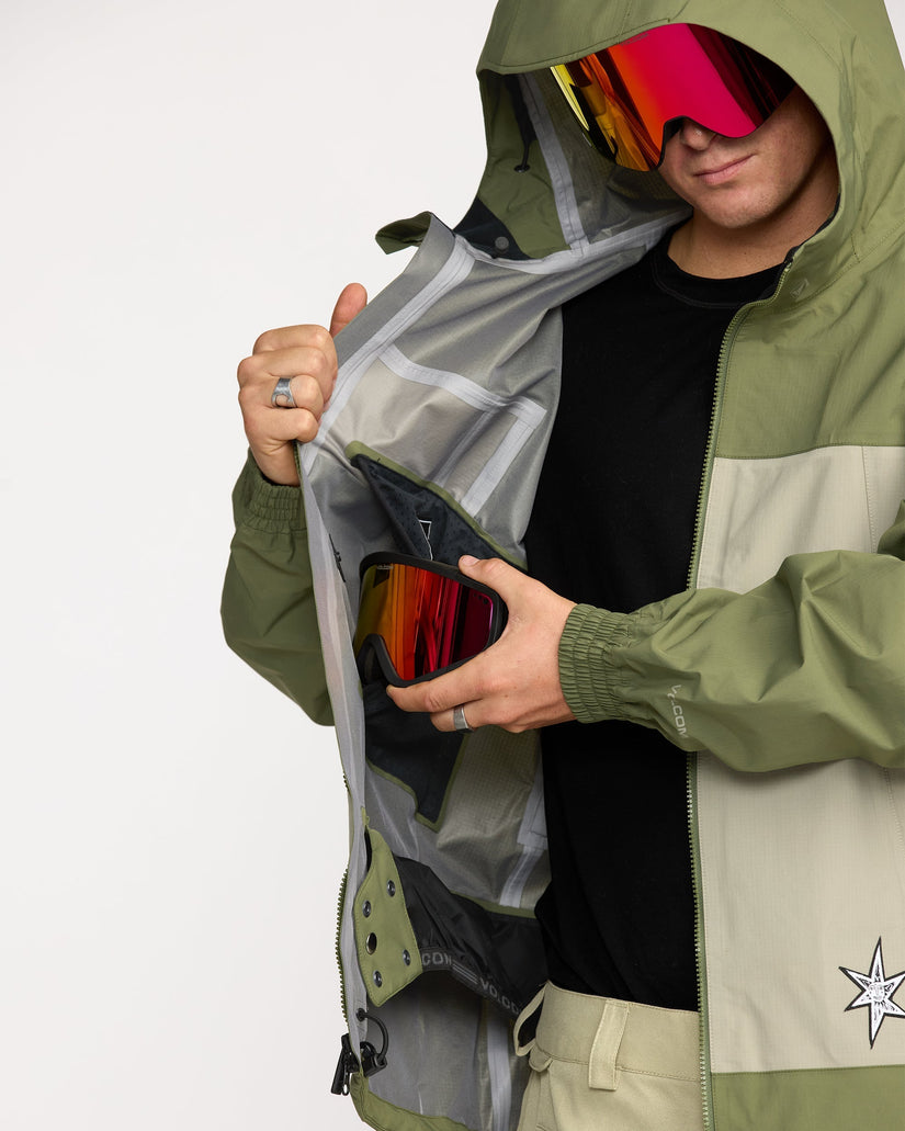 Chaqueta Arthur 3L - Dark Olive