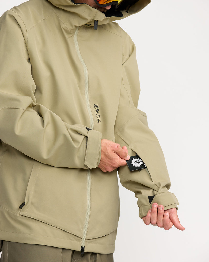 Chaqueta con cremallera Brighton - Moss Green