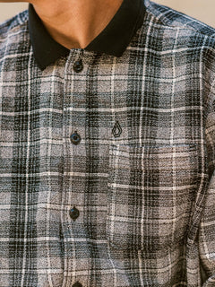 Camisa de franela Louie Lopez - BLACK