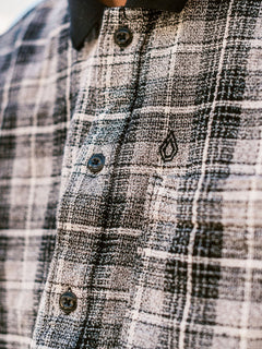 Camisa de franela Louie Lopez - BLACK