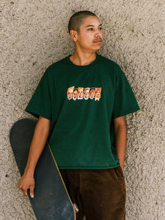 Camiseta Louie Lopez Faces - FOREST