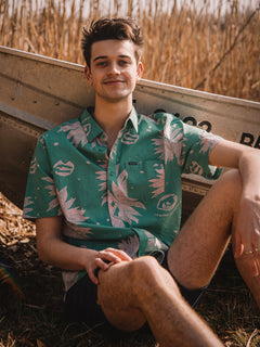 OBX Your BF's Shirt - WINTERGREEN (A0402104_WNT) [100]