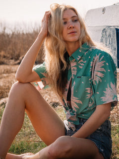 OBX Your BF's Shirt - WINTERGREEN (A0402104_WNT) [101]