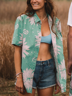 OBX Your BF's Shirt - WINTERGREEN (A0402104_WNT) [103]