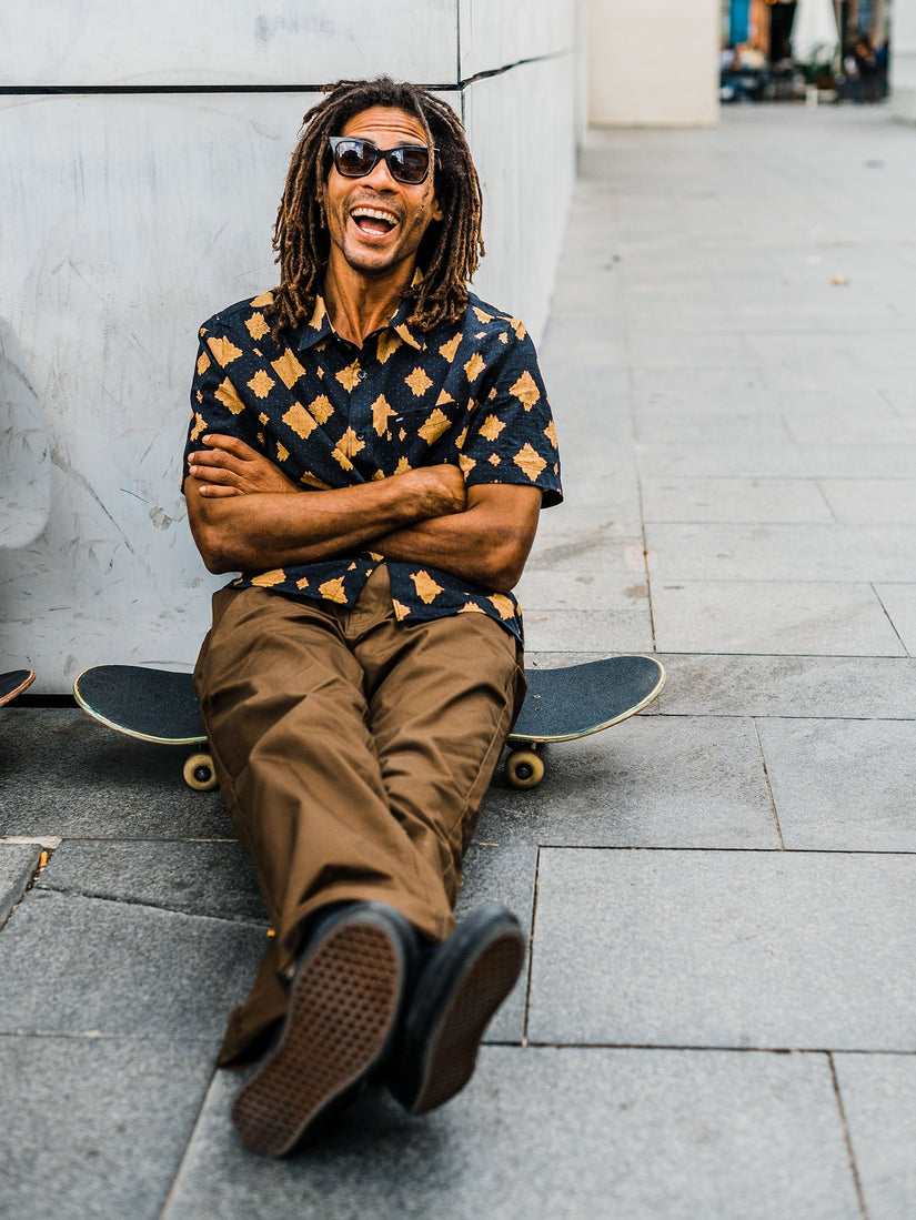 Camisa Grit Mandala  - NEW BLACK