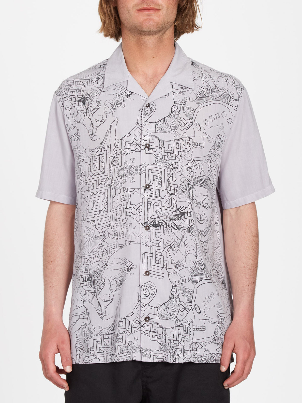 Ed Merlin Murray Shirt - PRINT (A0412315_PRT) [4]