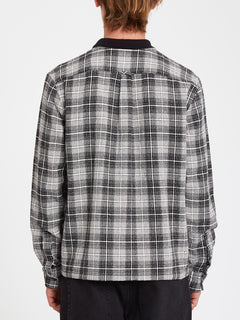 Louie Lopez Flannel Shirt - BLACK (A0532104_BLK) [B]