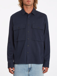 Louie Lopez Workshirt - NAVY (A0532205_NVY) [F]