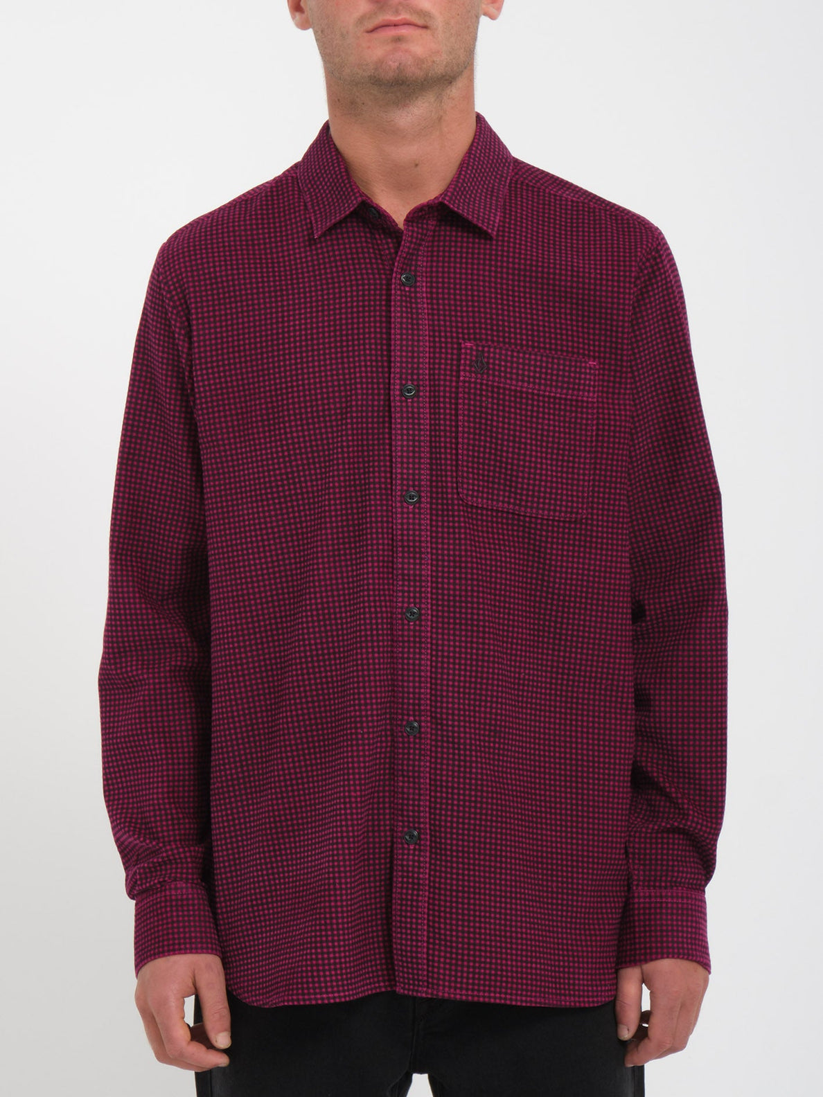 Camisa Zander WINE Hombre Volcom Espana