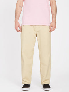 Pleated Chino Trousers - ALMOND (A1112300_ALD) [9]