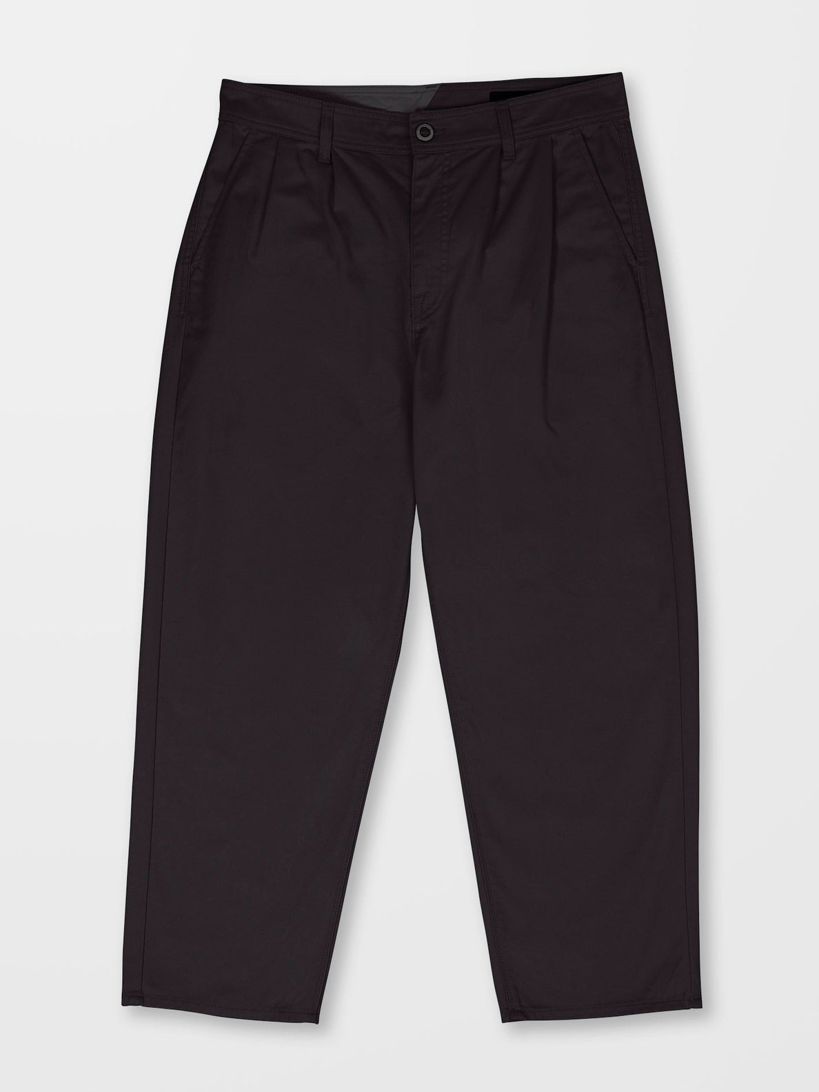 Pleated Chino Trousers - BLACK (A1112300_BLK) [1]