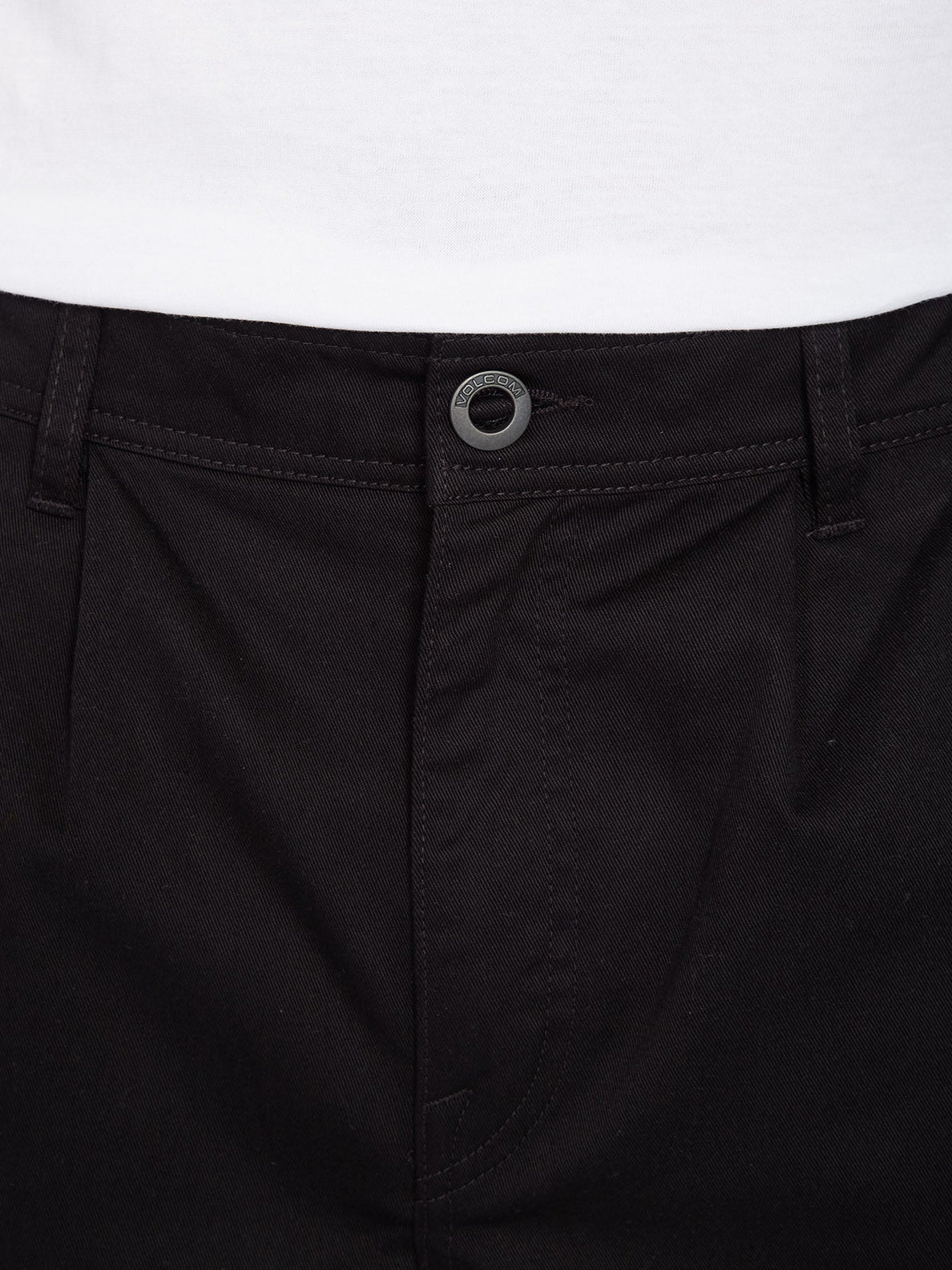 Pleated Chino Trousers - BLACK (A1112300_BLK) [5]