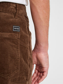 Louie Lopez Tapered Cord Pant - DARK EARTH (A1132100_DKE) [4]