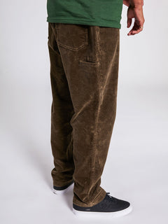 Pantalón de pana cónico Louie Lopez - DARK EARTH