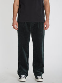 Louie Lopez Tapered Corduroy Trousers - CEDAR GREEN (A1132206_CDG) [F]