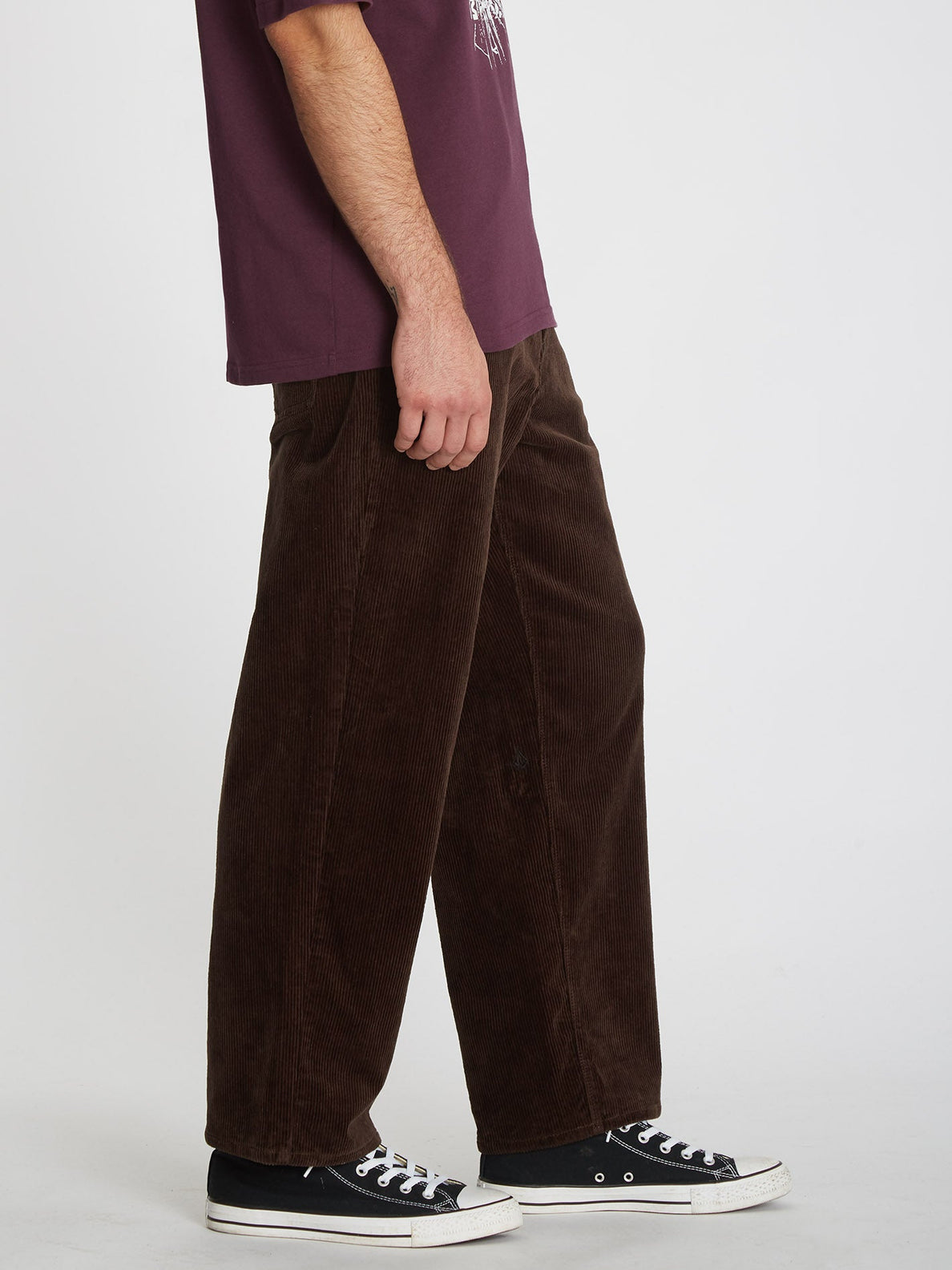 Lurking About Corduroy Trousers - DARK BROWN (A1132207_DBR) [3]