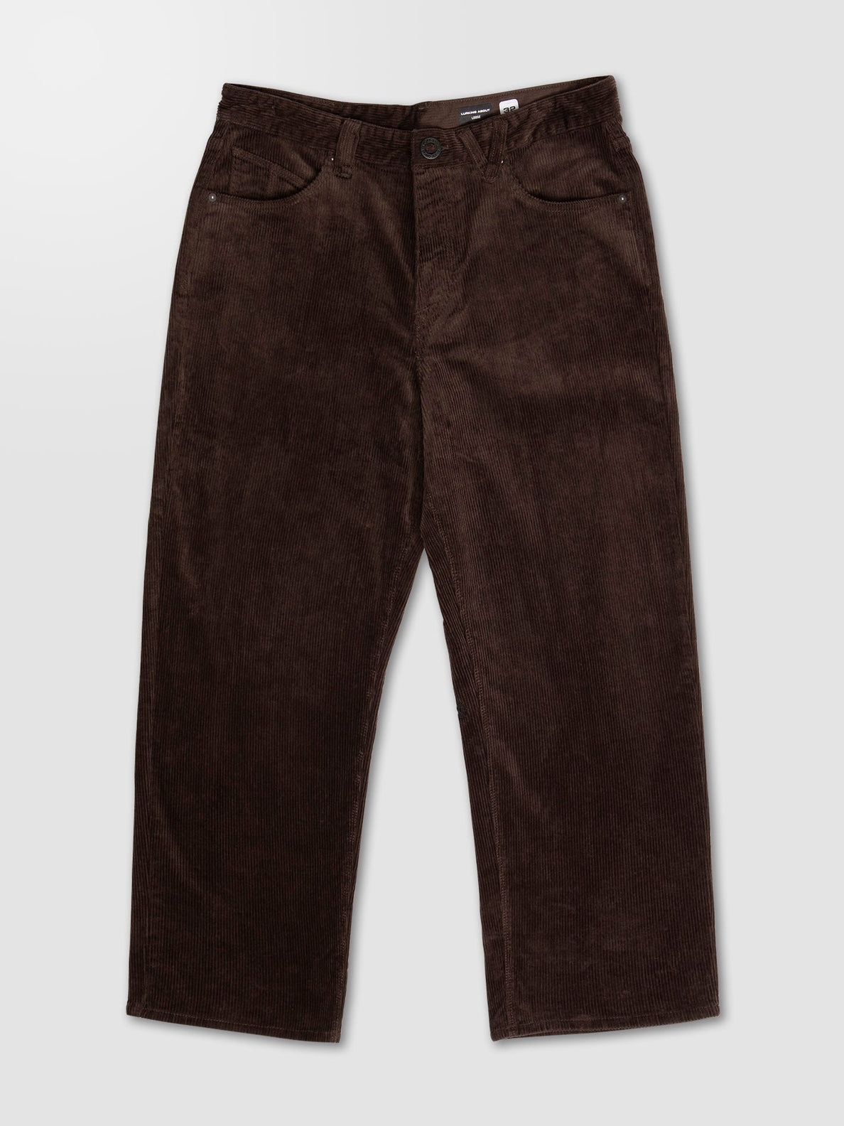 Lurking About Corduroy Trousers - DARK BROWN (A1132207_DBR) [8]