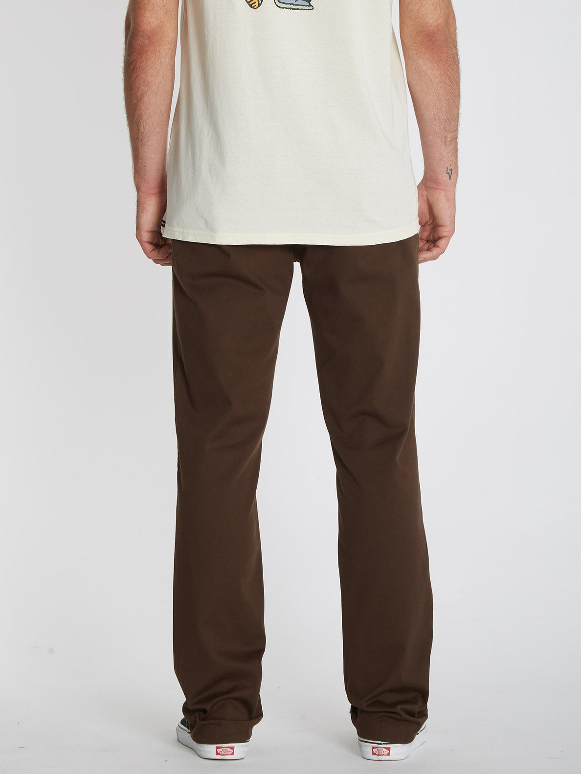 Frickin Modern Stretch Chino Trousers - DARK BROWN (A1132208_DBR) [B]